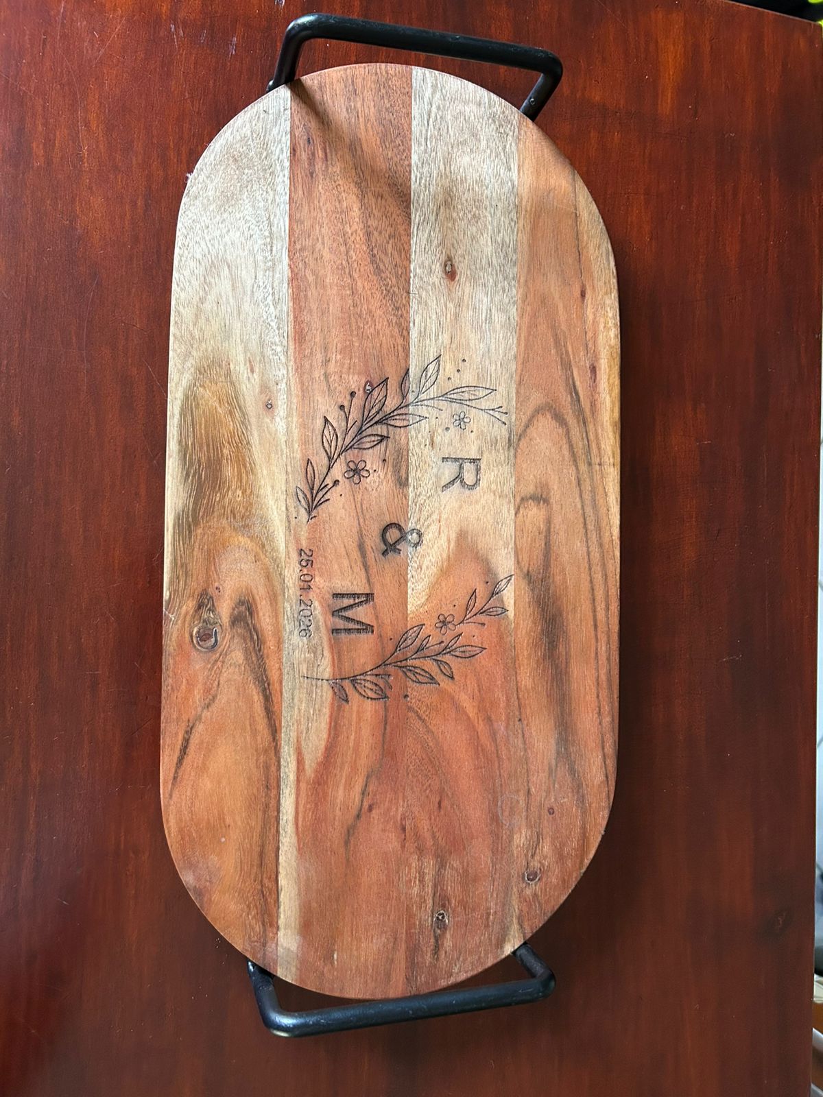 GlowForge Studio custom engraving — Acrylic & Glass